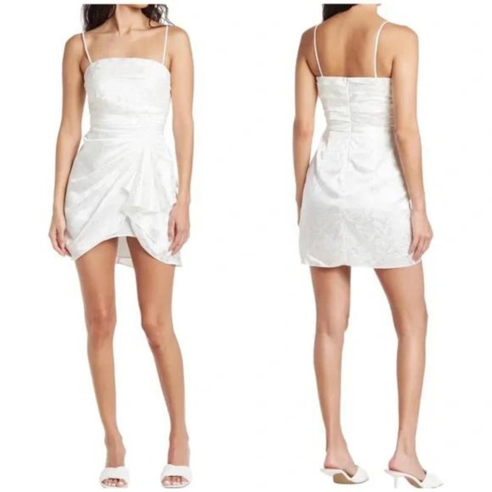 NWT Ronny Kobo June Cocktail Dress White